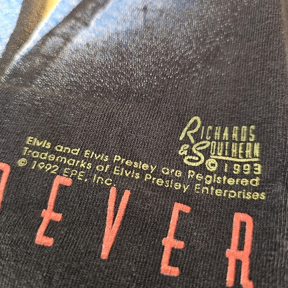 Vintage 1992 Elvis Presley Tee - Picture 4 of 6